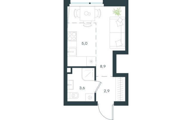 Студия-квартира