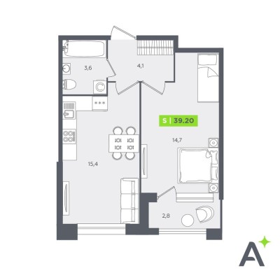 2е квартира