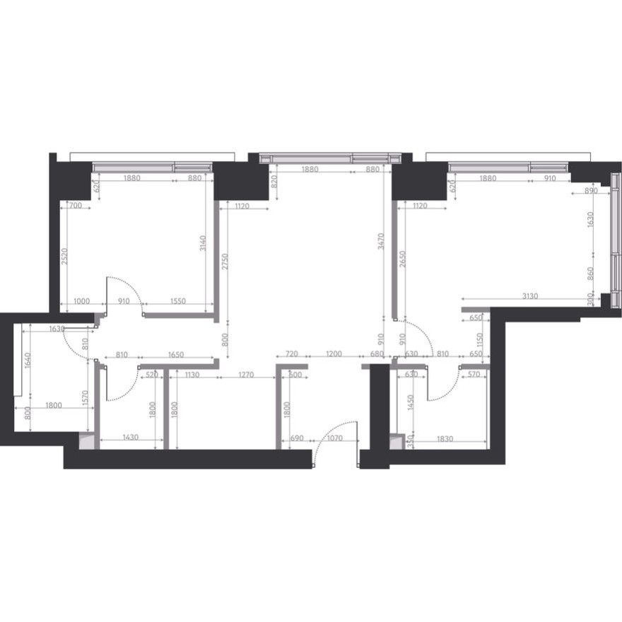 2к. квартира, 65.1 м²