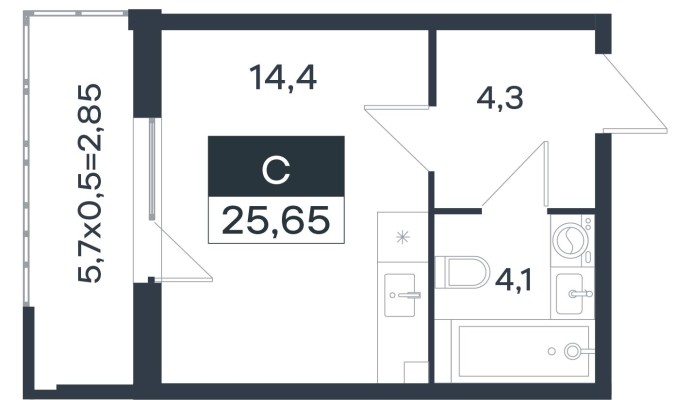 Студия-квартира