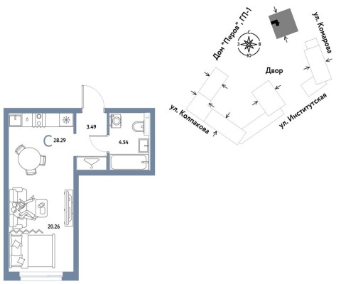 Студия-квартира