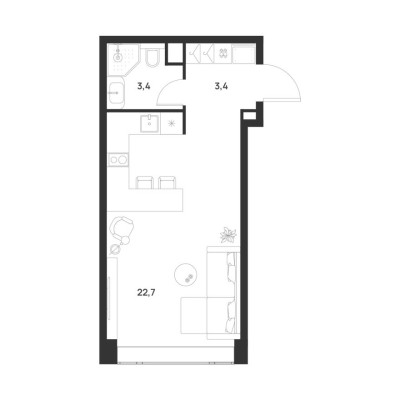 Студия-квартира