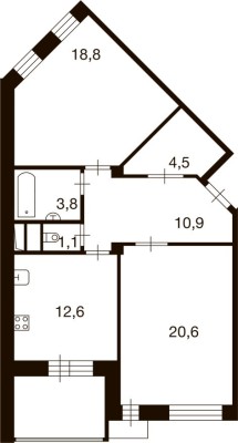 2к. квартира