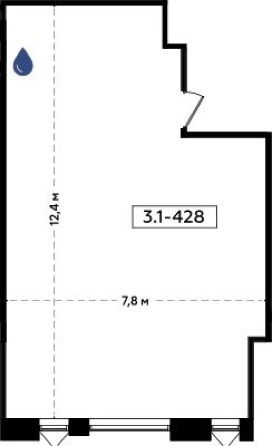 Офисное помещение, 84.5 м²