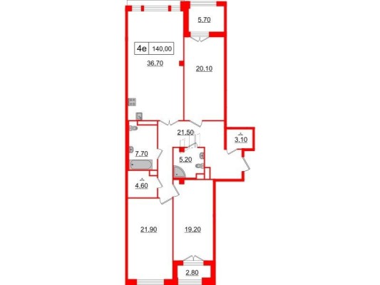 3к. квартира