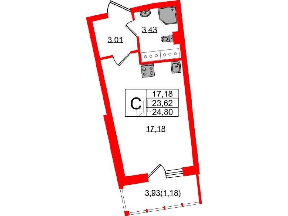Студия-квартира