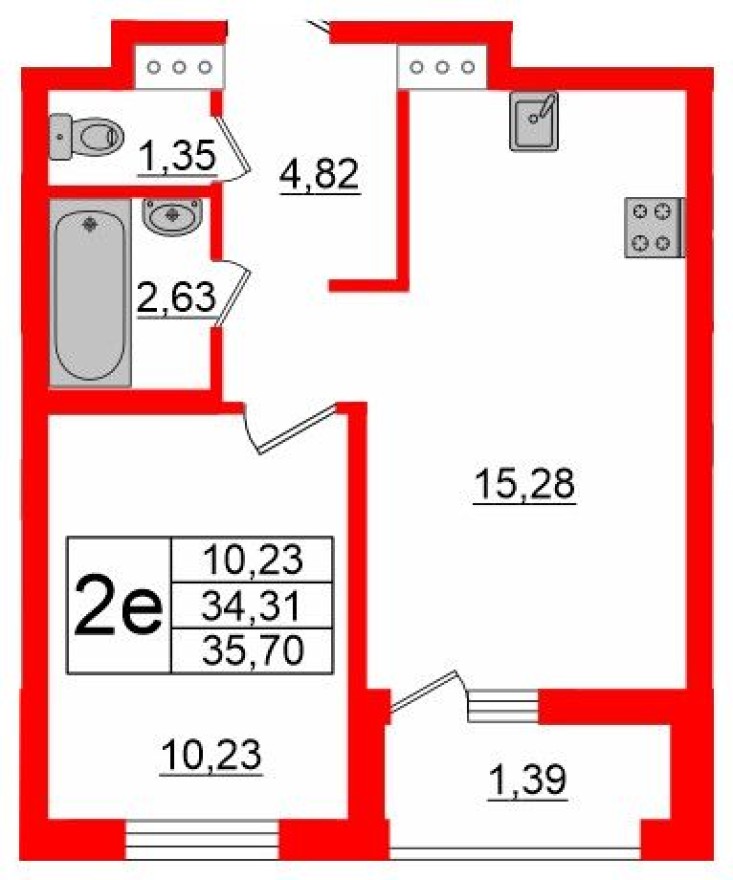 1к. квартира