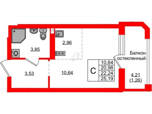 Студия-квартира