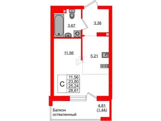 Студия-квартира