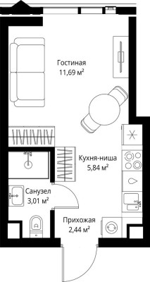 Студия-квартира