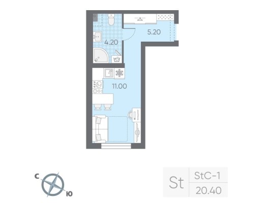 Студия-квартира