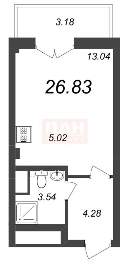 Студия-квартира