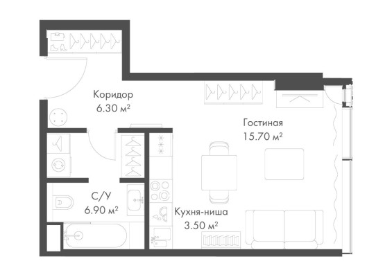 Студия-квартира