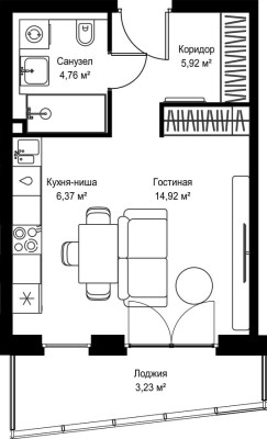 Студия-квартира