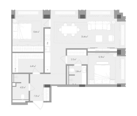 2к. квартира