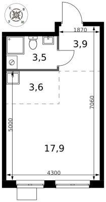 Студия-квартира