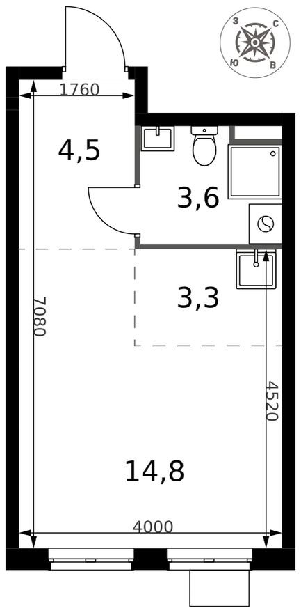 Студия-квартира