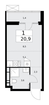 Студия-квартира