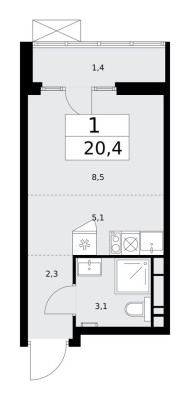 Студия-квартира