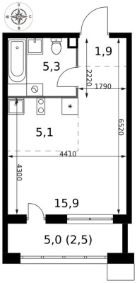 Студия-квартира