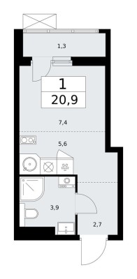 Студия-квартира