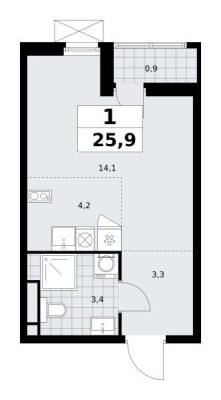 Студия-квартира
