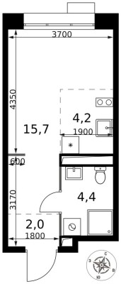 Студия-квартира