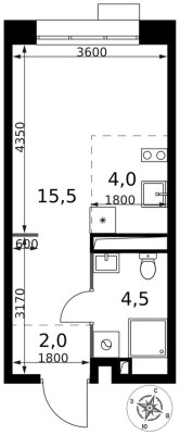 Студия-квартира