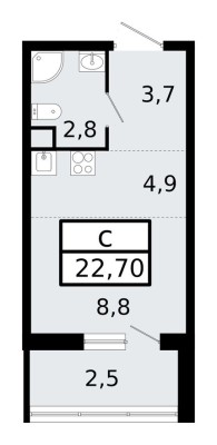 Студия-квартира