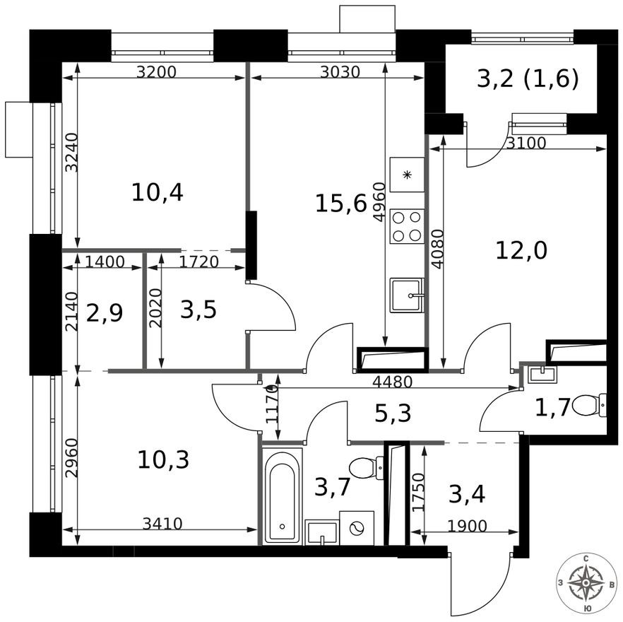 Кладовая на этаже