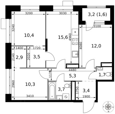 Кладовая на этаже