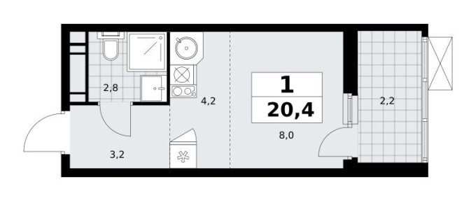 Студия-квартира