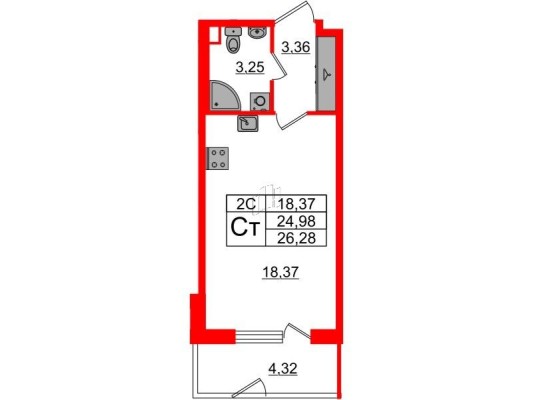 Студия-квартира