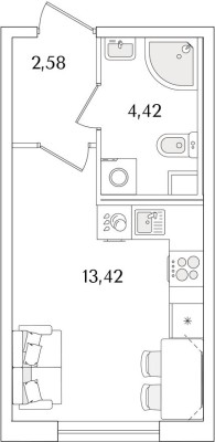Студия-квартира