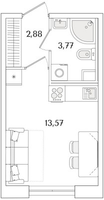 Студия-квартира