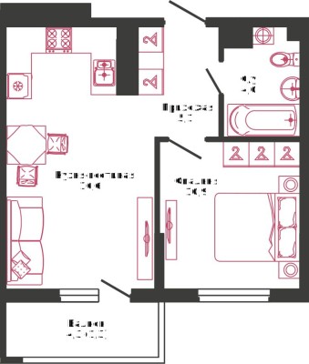 1к. квартира