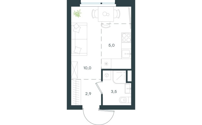 Студия-квартира