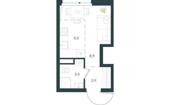 Студия-квартира