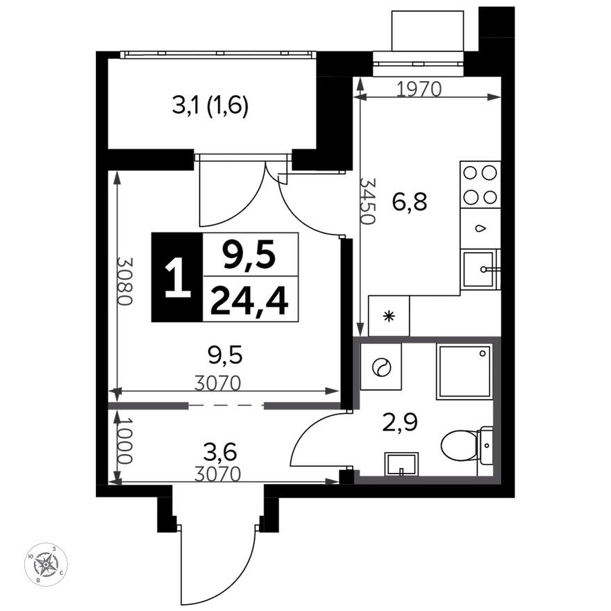 Студия-квартира