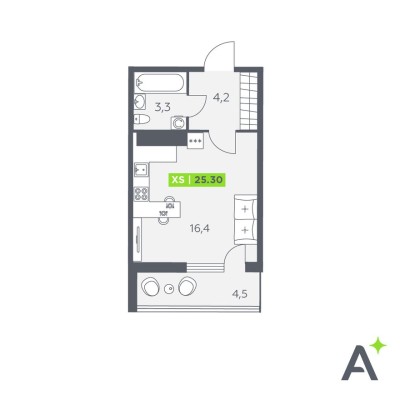 Студия-квартира