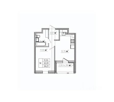 1к. квартира