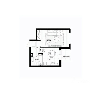 1к. квартира