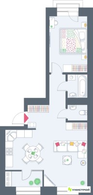 1к. квартира