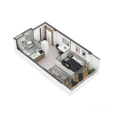 1к. апартаменты