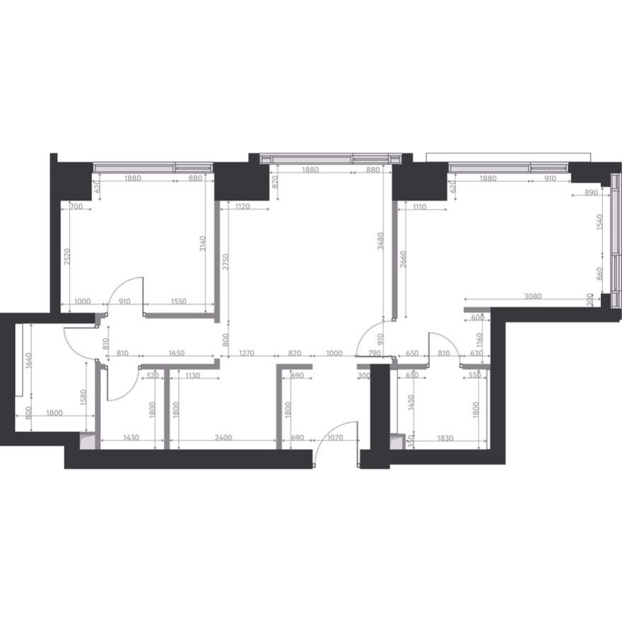 2к. квартира, 65.3 м²