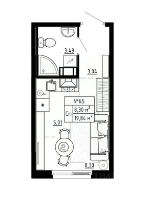 1к. квартира