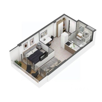 1к. апартаменты