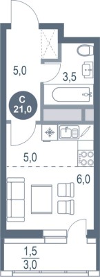 Студия-квартира