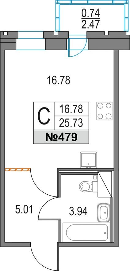 Студия-квартира