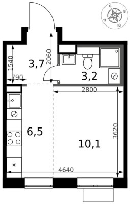 Студия-квартира